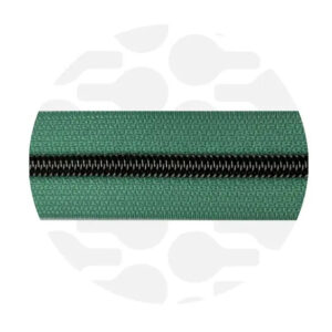 Cerniera continua 1 m - Jade Green - Canna di fucile