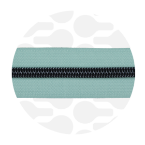 Cerniera continua 1 m - Mint - Canna di fucile