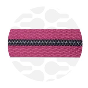 Cerniera continua 1 m - Hot Pink - Canna di fucile