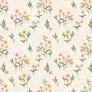 Cotone americano organico - Floral Field