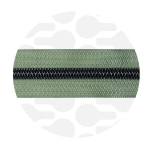 Cerniera continua 1 m - Willow Green - Canna di fucile