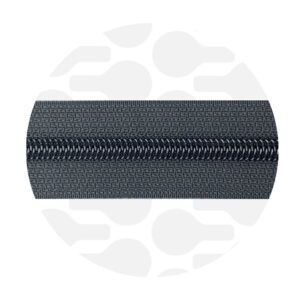 Cerniera continua 1 m - Midnight Grey - Canna di fucile