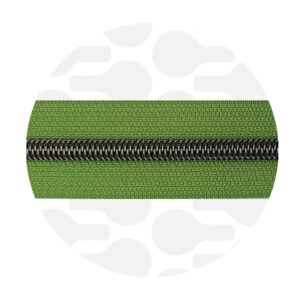 Cerniera continua 1 m - Woodland Green - Canna di fucile