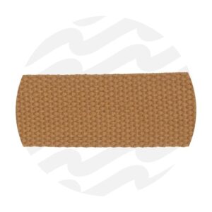 Fettuccia cotone 32 mm - Tobacco Brown