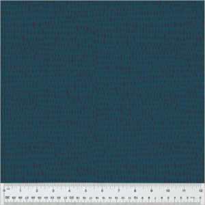 Cotone americano organico - Moonlit - Rain Ultramarine