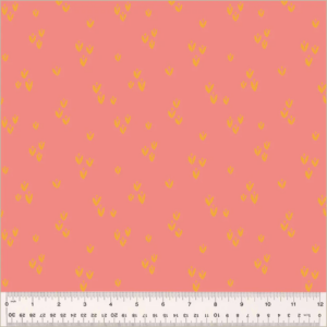 Cotone americano organico - Moonlit - Sprout Peony