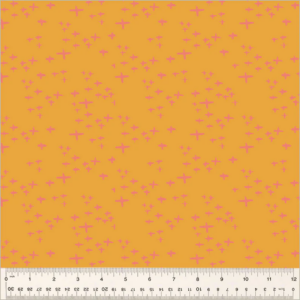 Cotone americano organico - Moonlit - Glimmer Tangerine