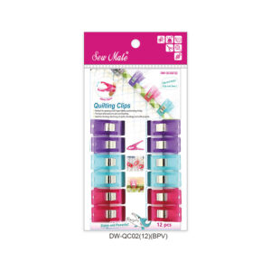 Sew Mate - Clips per cucito - set da 12 pz 13x27 mm