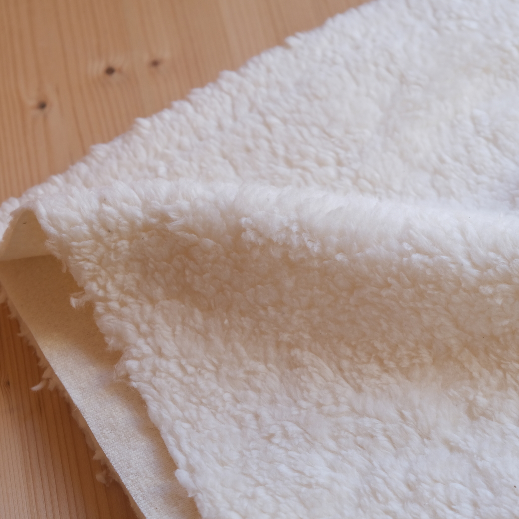 Teddy cotone – Bianco caldo